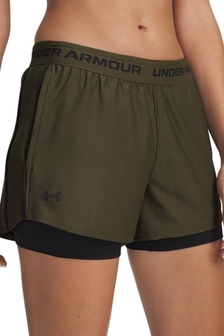 Short d’entrainement 2-en-1 Tech - Kaki