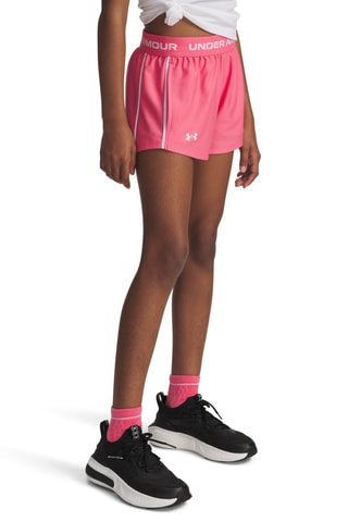 Short Tech - Rose et blanc