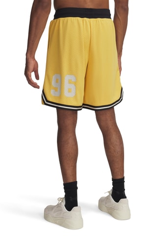 Short de basketball Courtside - Jaune