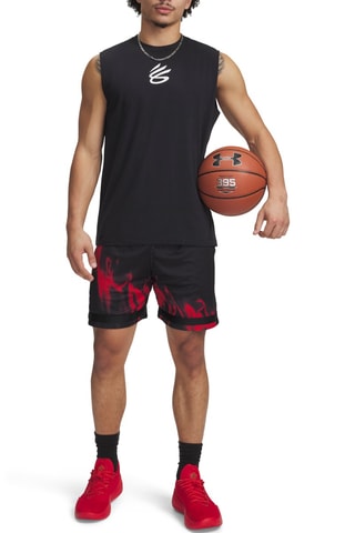 Débardeur de basketball Stephen Curry - Noir