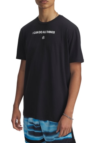 T-shirt Stephen Curry - Noir