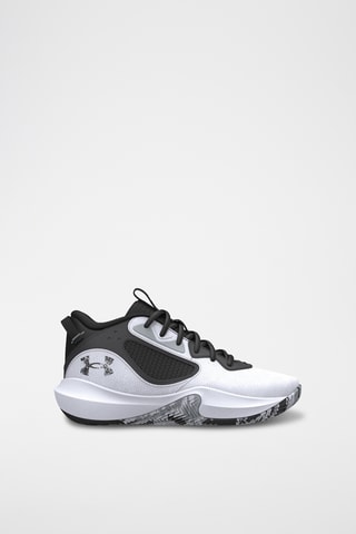 Chaussures de basketball en cuir - Blanc et noir