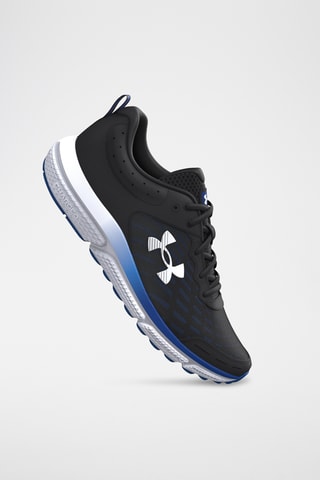 Chaussures de running en cuir Assert - Noir