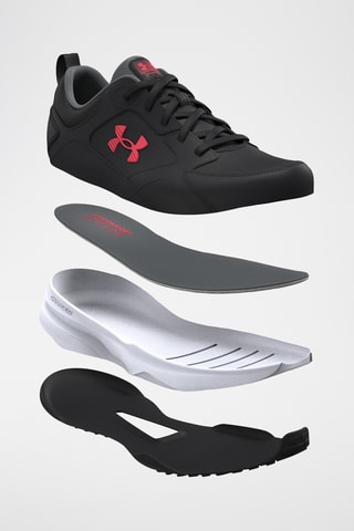 Baskets en cuir Edge - Noir