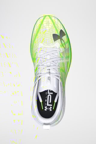 Chaussures de running Velociti - Blanc et vert clair