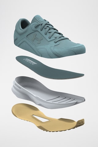 Chaussures d’entrainement en nubuck Edge - Bleu clair