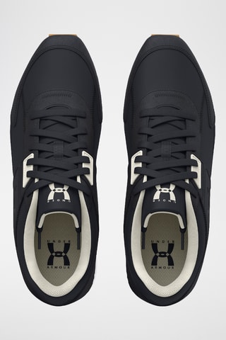 Baskets en cuir Essential - Noir