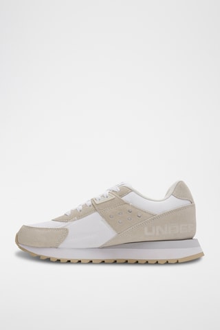 Baskets en nubuck - Blanc