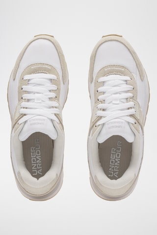 Baskets en nubuck - Blanc