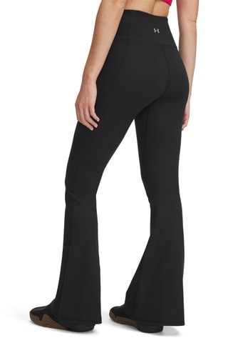 Pantalon flare d’entrainement taille haute Motion - Noir