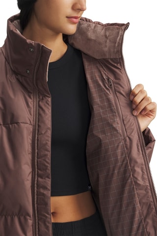 Doudoune à capuche Limitless - Marron