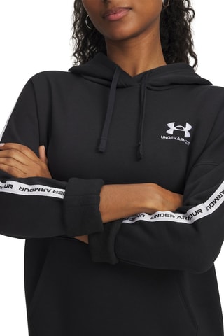 Sweat polaire à capuche Icon Fleece - Noir