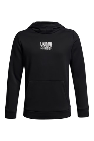 Sweat d’entrainement polaire à capuche  Armour Fleece - Noir