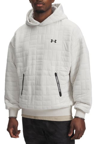 Sweat à capuche Unstoppable - Blanc et noir