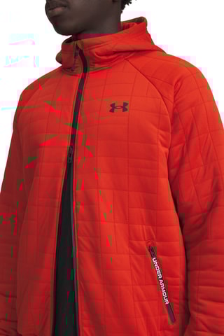 Veste polaire à capuche Unstoppable - Rouge