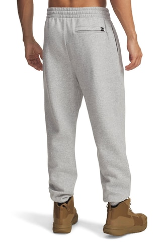 Pantalon polaire oversize Icon - Gris chiné