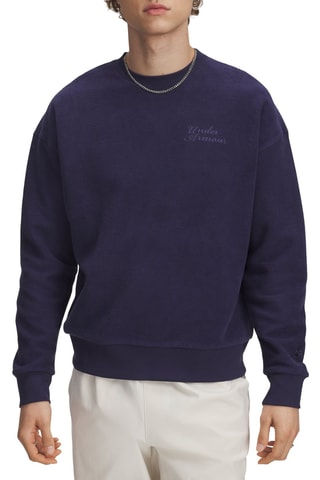 Sweat polaire Icon Terry - Bleu marine