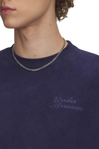 Sweat polaire Icon Terry - Bleu marine