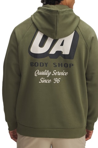 Sweat polaire à capuche  Rival - Vert foncé