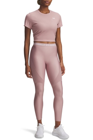 Legging d’entrainement taille haute Heatgear - Vieux rose