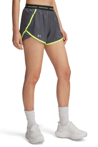 Short de running Fly By - Gris foncé