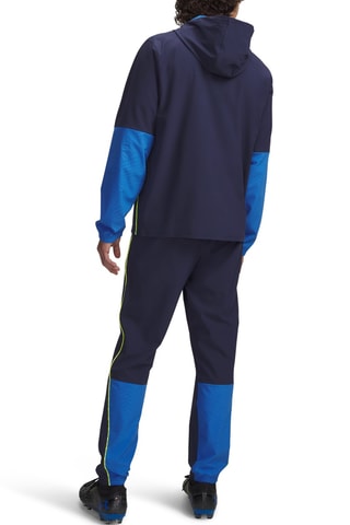 Veste à capuche et pantalon de football Challenger Pro - Bleu marine et bleu roi