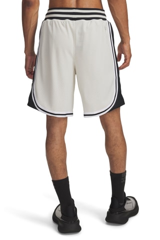 Short de basketball Courtside - Blanc