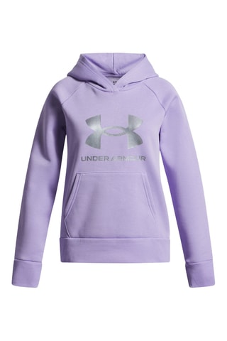 Sweat polaire à capuche Rival - Mauve