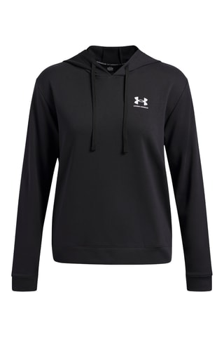 Sweat à capuche Rival Terry - Noir et blanc