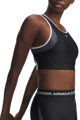 Brassière de sport push-up Crossback - Noir