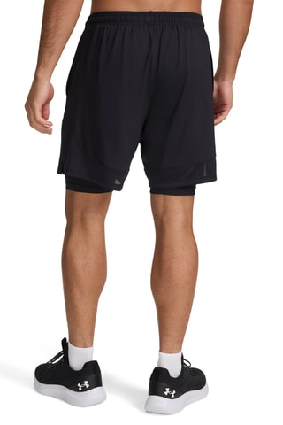 Short d’entraînement 2-en-1 Tech Vent - Noir