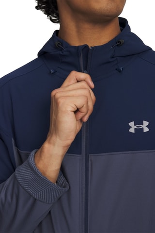 Veste à capuche Tech Utility - Bleu