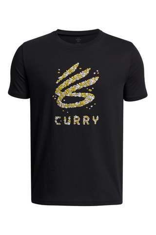 T-shirt de basketball Stephen Curry - Noir
