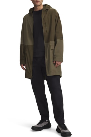 Coupe-vent à capuche Unstoppable Woven - Vert