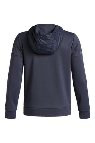 Veste d’entrainement polaire  à capuche Armour Fleece Pro - Bleu marine