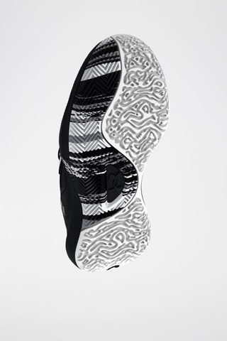 Chaussures de sport en cuir Lockdown 6 - Noir