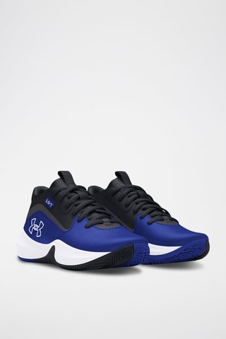Chaussures de basketball en cuir - Bleu marine