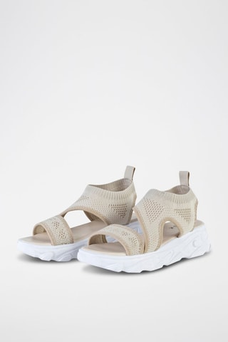 Sandales plateformes - Beige