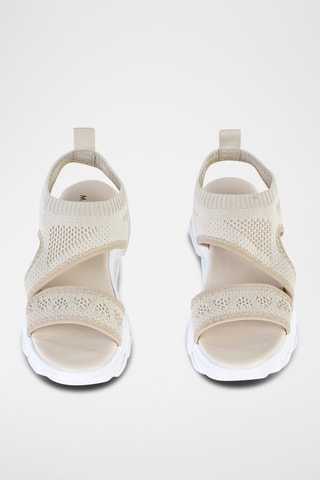 Sandales plateformes - Beige