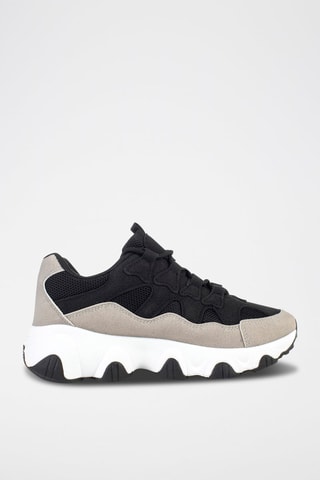 Sneakers - Beige et noir