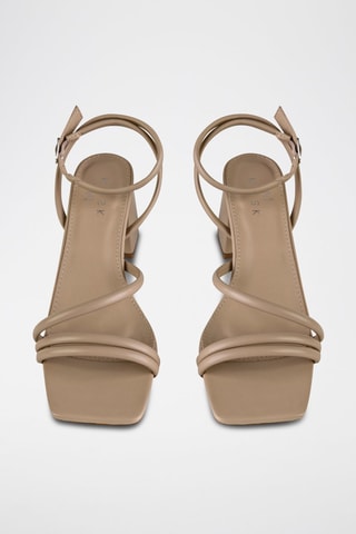 Sandales à talons - Beige