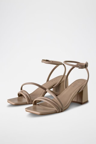 Sandales à talons - Beige