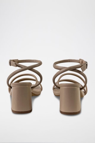 Sandales à talons - Beige
