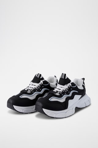 Baskets  - Blanc et noir