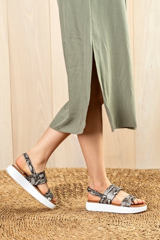 Sandales plateformes - Gris