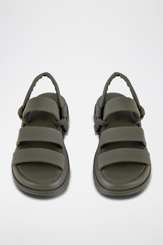 Sandalias con plataforma - Verde