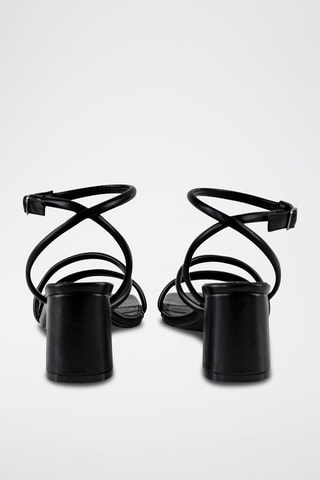 Sandales à talons - Noir