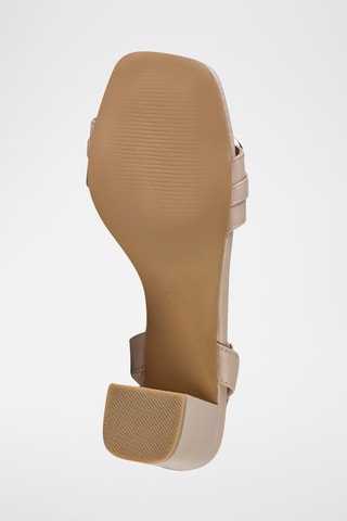 Sandales à talons - Beige