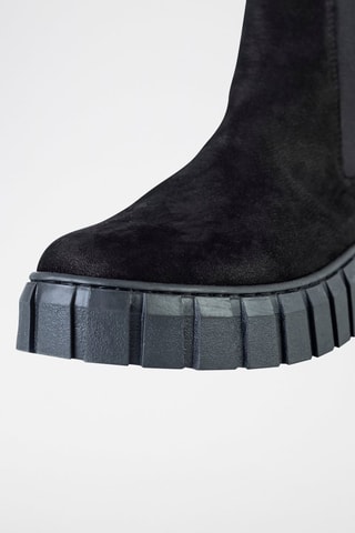 Botines Chelsea de nobuk - Negro