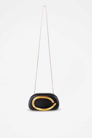 Bolso de mano - Negro y dorado